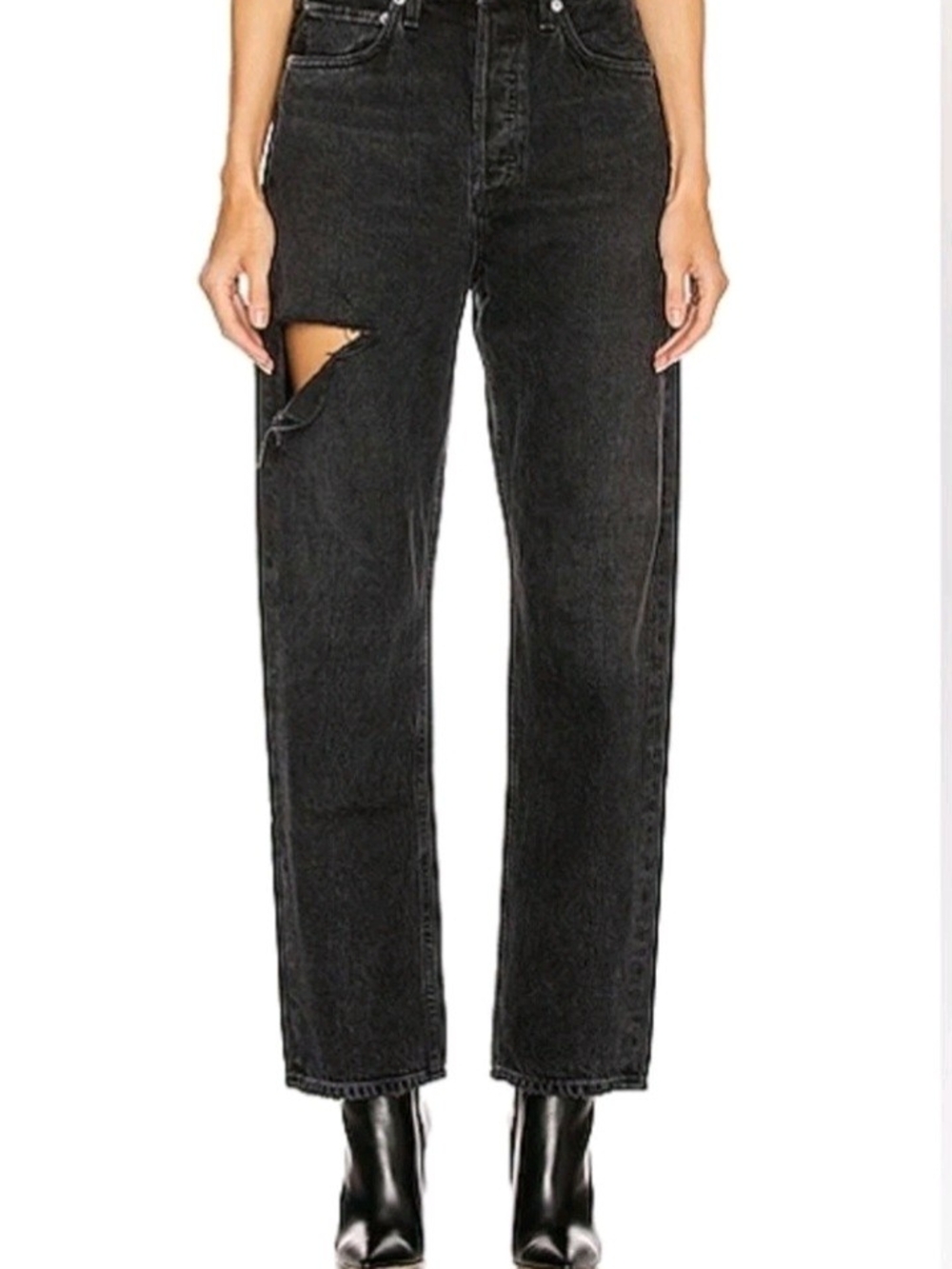 AGOLDE 90s Mid Rise Loose Jeans A069-1157 ‎ Womens Size 25
